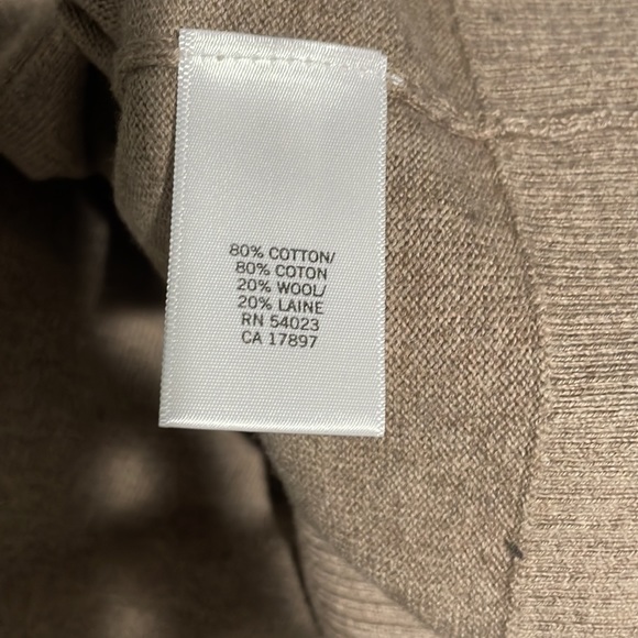 Banana Republic long draw-string waist hooded wool blend sweater. - Picture 8 of 8